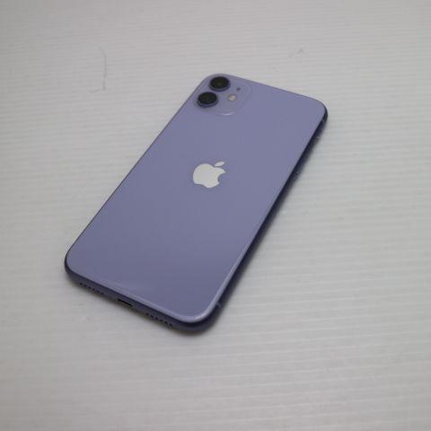 スマホ 超美品 SIMフリー iPhone 11 64GB パープル スマホ 本体 白ロム 