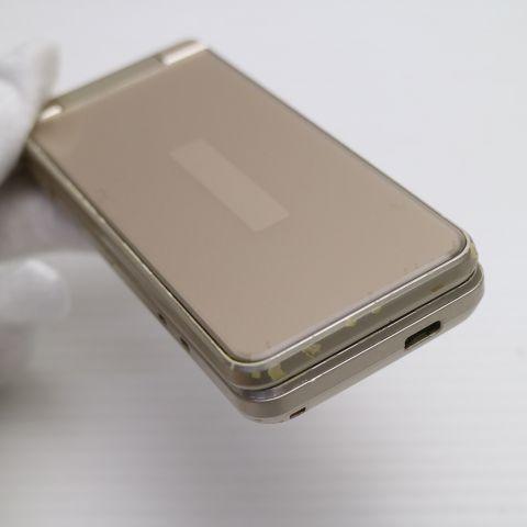 良品中古 SH-01J AQUOS ケータイ ゴールド 即日発送 ガラケー DoCoMo