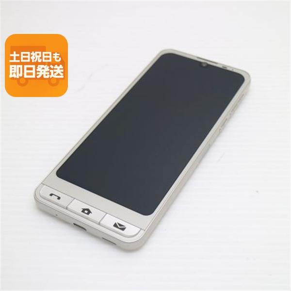 シンプルスマホ6 シャンパンゴールド 未使用品　A201SH 新品同様 SoftBank シンプルスマホ6 A201SH シャンパンゴールド スマホ