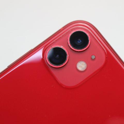 美品 SIMフリー iPhone 11 128GB プロダクトレッド スマホ 本体 白ロム