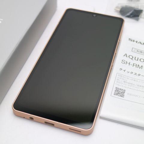 新品同様 SIMフリー AQUOS sense6 4GB 64GB SH-RM19 ライトカッパー 