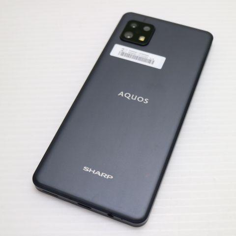 新品同様 SIMフリー AQUOS sense6 4GB 64GB SH-RM19 ブラック スマホ