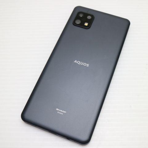 超美品 AQUOS sense6 SHG05 ブラック 本体 即日発送 土日祝発送OK あす