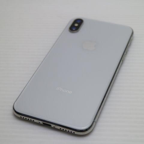 iPhone X 美品 SIMフリー iPhoneX 64GB シルバー スマホ 即日発送