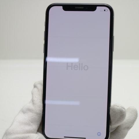 iPhone X 美品 SIMフリー iPhoneX 64GB シルバー スマホ 即日発送