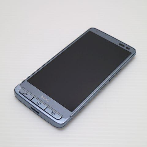 美品 au BASIO KYV32 ブルー 即日発送 スマホ KYOCERA 本体 白ロム 