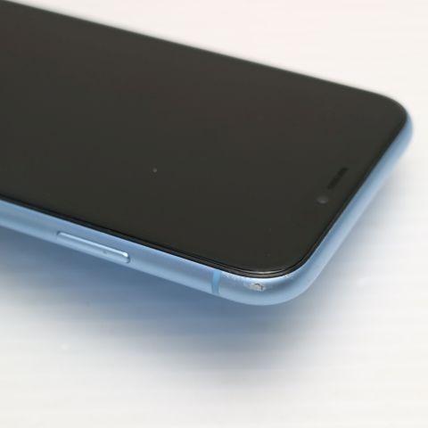 美品 SIMフリー iPhoneXR 64GB ブルー スマホ 白ロム 中古 即日発送