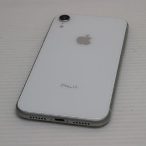 新品同様 SIMフリー iPhoneXR 128GB ホワイト スマホ 白ロム 中古 即日