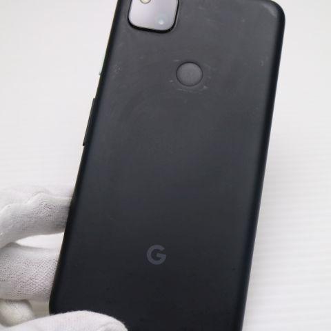 美品 SIMフリー Google Pixel 4a ブラック スマホ 白ロム 中古 あす