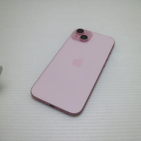 新品同様 SIMフリー iPhone15 Plus 256GB ピンク スマホ Apple 即日