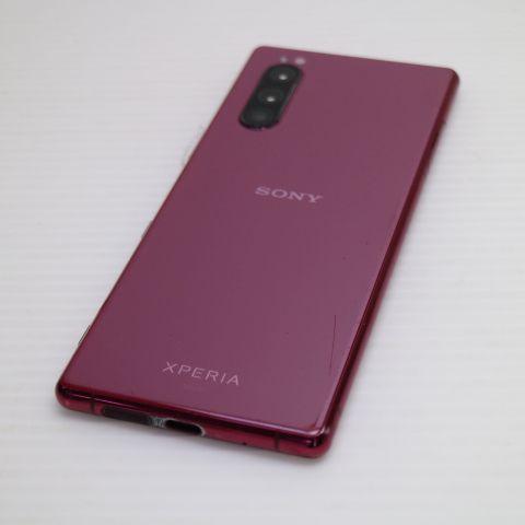 SONY - 良品中古 SOV41 レッド スマホ 白ロム M333 美品 SOV41 レッド スマホ 本体 白ロム 中古 あすつく 土日祝発送OK