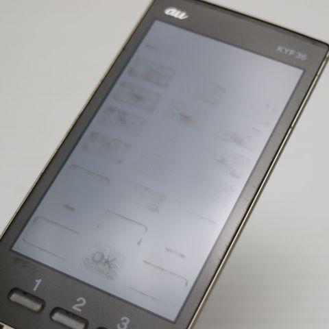 中古 au KYF36 かんたんケータイ ゴールド 即日発送 ガラケー KYOCERA
