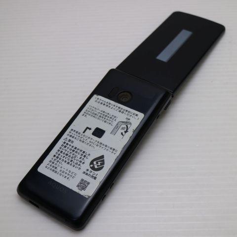携帯電話本体 yuusuke 良品中古 SH-02L AQUOS ケータイ ブラック スマホ 本体 白ロム 中古