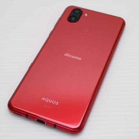 美品 SH-04L AQUOS R3 ラグジュアリーレッド スマホ 本体 白ロム