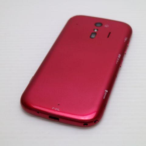 新品同様 F-01L らくらくスマートフォン me ピンク スマホ 本体 白ロム