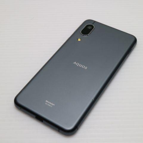 超美品 SIMフリー AQUOS sense3 lite ブラック スマホ 白ロム 中古