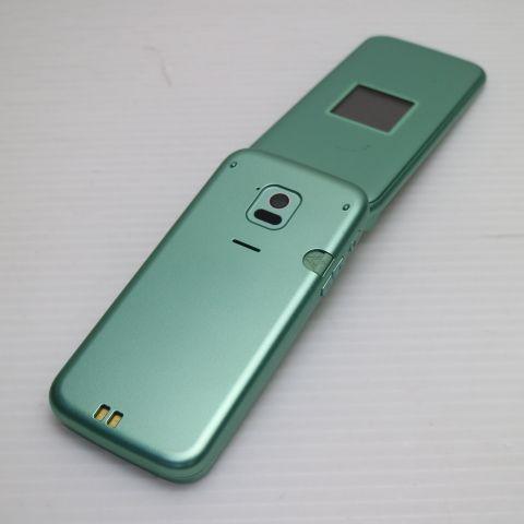 美品 F-02J らくらくホン ミントグリーン 即日発送 ガラケー DoCoMo