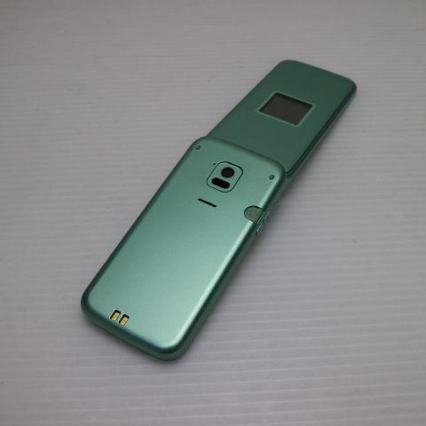 超美品 F-02J らくらくホン ミントグリーン 即日発送 ガラケー DoCoMo