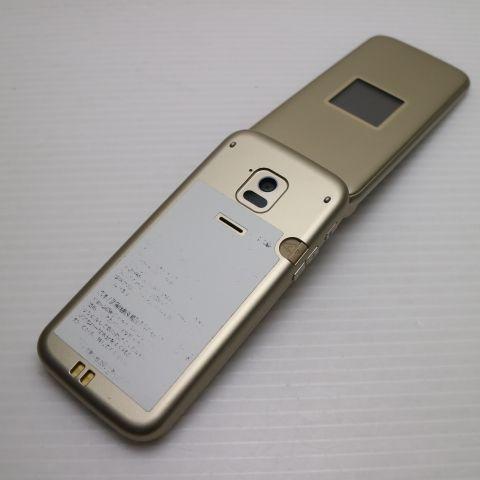 超美品 F-02J らくらくホン ゴールド 即日発送 ガラケー DoCoMo 富士通
