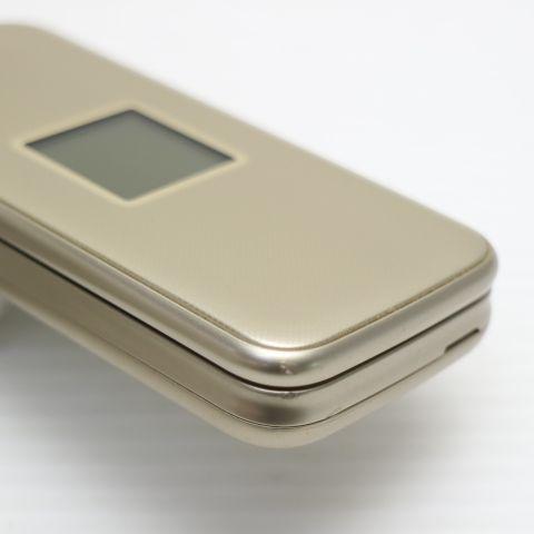 超美品 F-02J らくらくホン ゴールド 即日発送 ガラケー DoCoMo 富士通