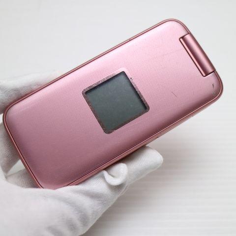 良品中古 F-02J らくらくホン ピンク 即日発送 ガラケー DoCoMo 富士通