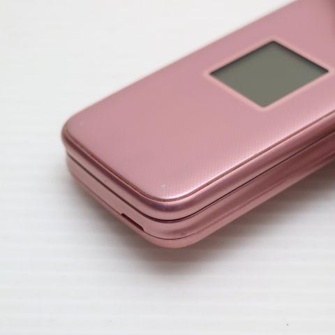 美品 F-02J らくらくホン ピンク 即日発送 ガラケー DoCoMo 富士通