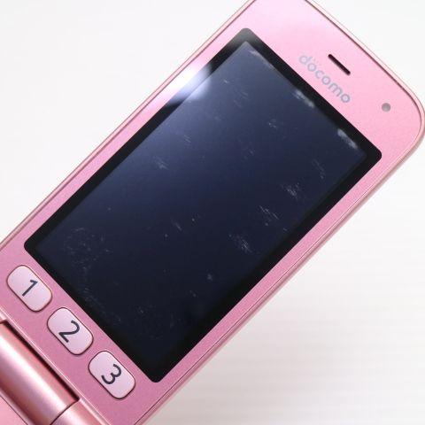超美品 F-02J らくらくホン ピンク 即日発送 ガラケー DoCoMo 富士通