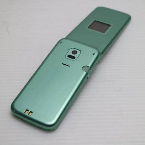 美品 F-02J らくらくホン ミントグリーン 即日発送 ガラケー DoCoMo