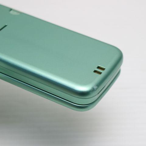 美品 F-02J らくらくホン ミントグリーン 即日発送 ガラケー DoCoMo