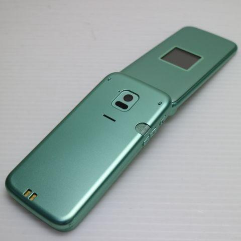 美品 F-02J らくらくホン ミントグリーン 即日発送 ガラケー DoCoMo