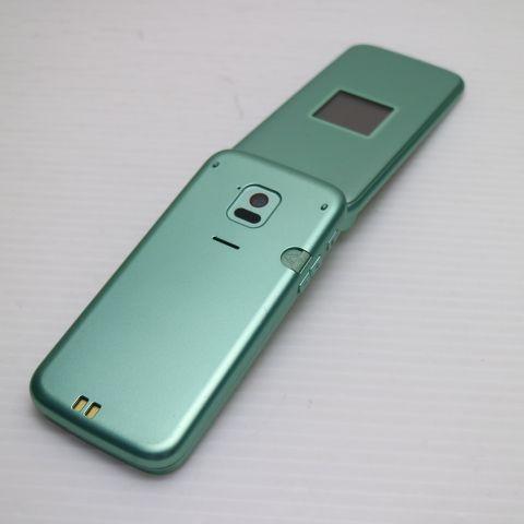 中古 F-02J らくらくホン ミントグリーン 即日発送 ガラケー DoCoMo