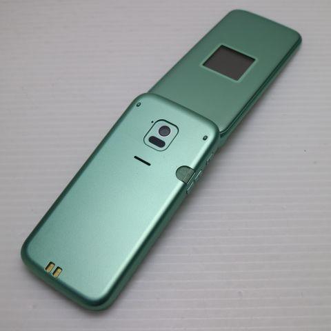 新品同様 F-02J らくらくホン ミントグリーン 即日発送 ガラケー