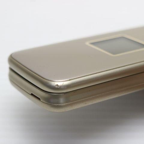 美品 F-02J らくらくホン ゴールド 即日発送 ガラケー DoCoMo 富士通