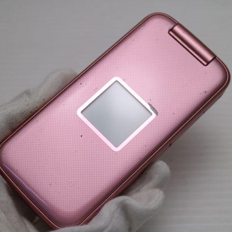 良品中古 F-02J らくらくホン ピンク 即日発送 ガラケー DoCoMo 富士通