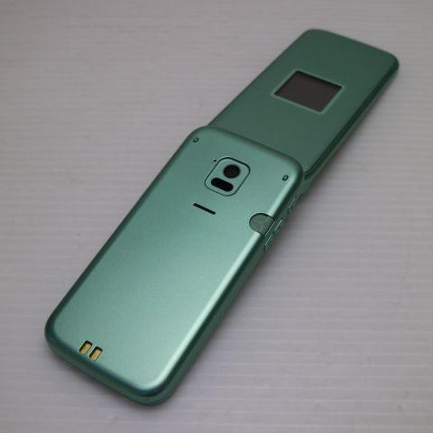美品 F-02J らくらくホン ミントグリーン 即日発送 ガラケー DoCoMo