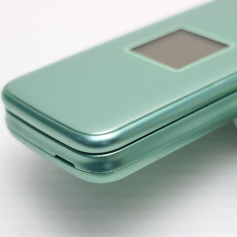 美品 F-02J らくらくホン ミントグリーン 即日発送 ガラケー DoCoMo