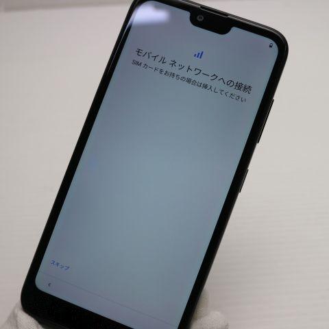 美品 Y!mobile Android One S6 ブラック スマホ 本体 白ロム 中古 あす 