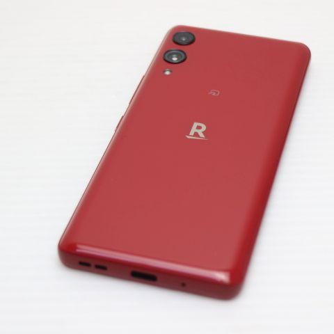 超美品 SIMフリー Rakuten Hand 5G クリムゾンレッド スマホ 白ロム