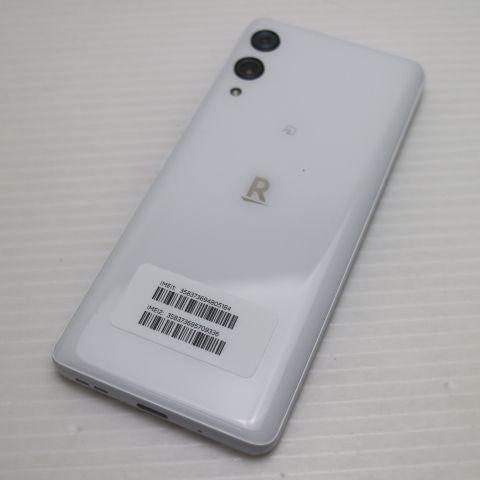 新品同様 SIMフリー Rakuten Hand 5G ホワイト スマホ 白ロム 中古