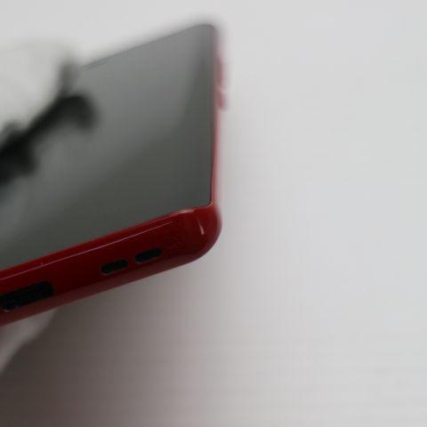 新品同様 SIMフリー Rakuten Hand 5G クリムゾンレッド スマホ 白ロム