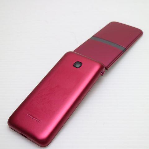 超美品 KY-42C DIGNO ケータイ レッド DoCoMo ガラケー 京セラ 即日