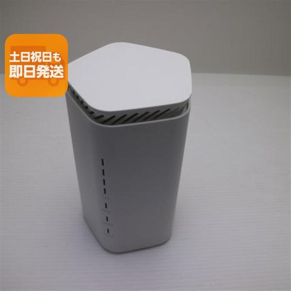 超美品 Speed Wi-Fi HOME 5G L12 NAR02 ホワイト 本体 即日発送 土日祝