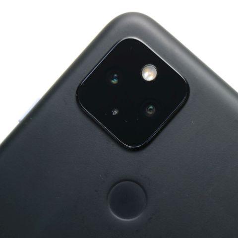 超美品 SIMフリー Google Pixel 4a (5G) ブラック 即日発送 スマホ 白