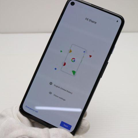 美品 SIMフリー Google Pixel 4a (5G) ブラック 即日発送 スマホ 白 