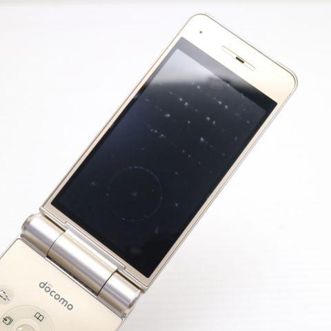 良品中古 P-01J P-smart ケータイ ゴールド 即日発送 ガラケー DoCoMo