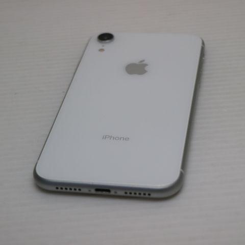新品同様 SIMフリー iPhoneXR 128GB ホワイト スマホ 白ロム 中古 即日