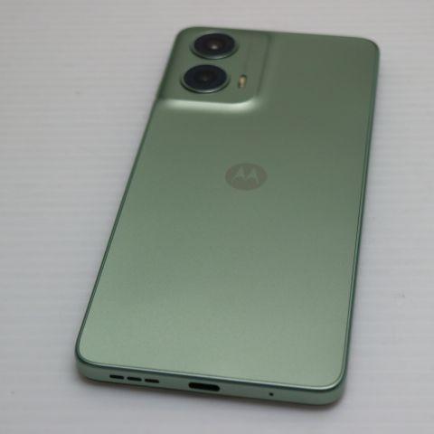 新品同様 SIMフリー moto g24 アイスグリーン スマホ モトローラ 即日