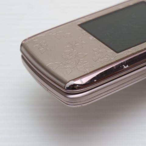 美品 F-09B らくらくホン7 ピンク 即日発送 DoCoMo ガラケー FUJITSU F