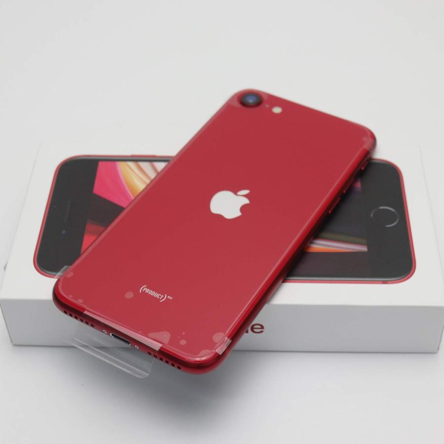 新品未使用 SIMフリー iPhone SE 第2世代 64GB レッド スマホ 白ロム 