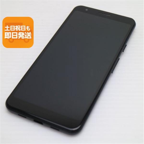 美品 SoftBank Google Pixel 3a 64GB ジャストブラック スマホ 中古